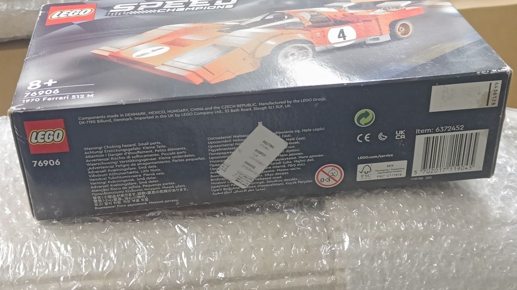 Ново 76906 LEGO FERRARI кола ферари Speed Champions
