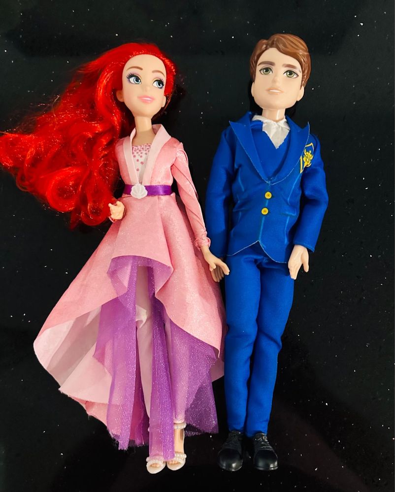 Papusi originale Disney : Ariel + Ben din Descendenii