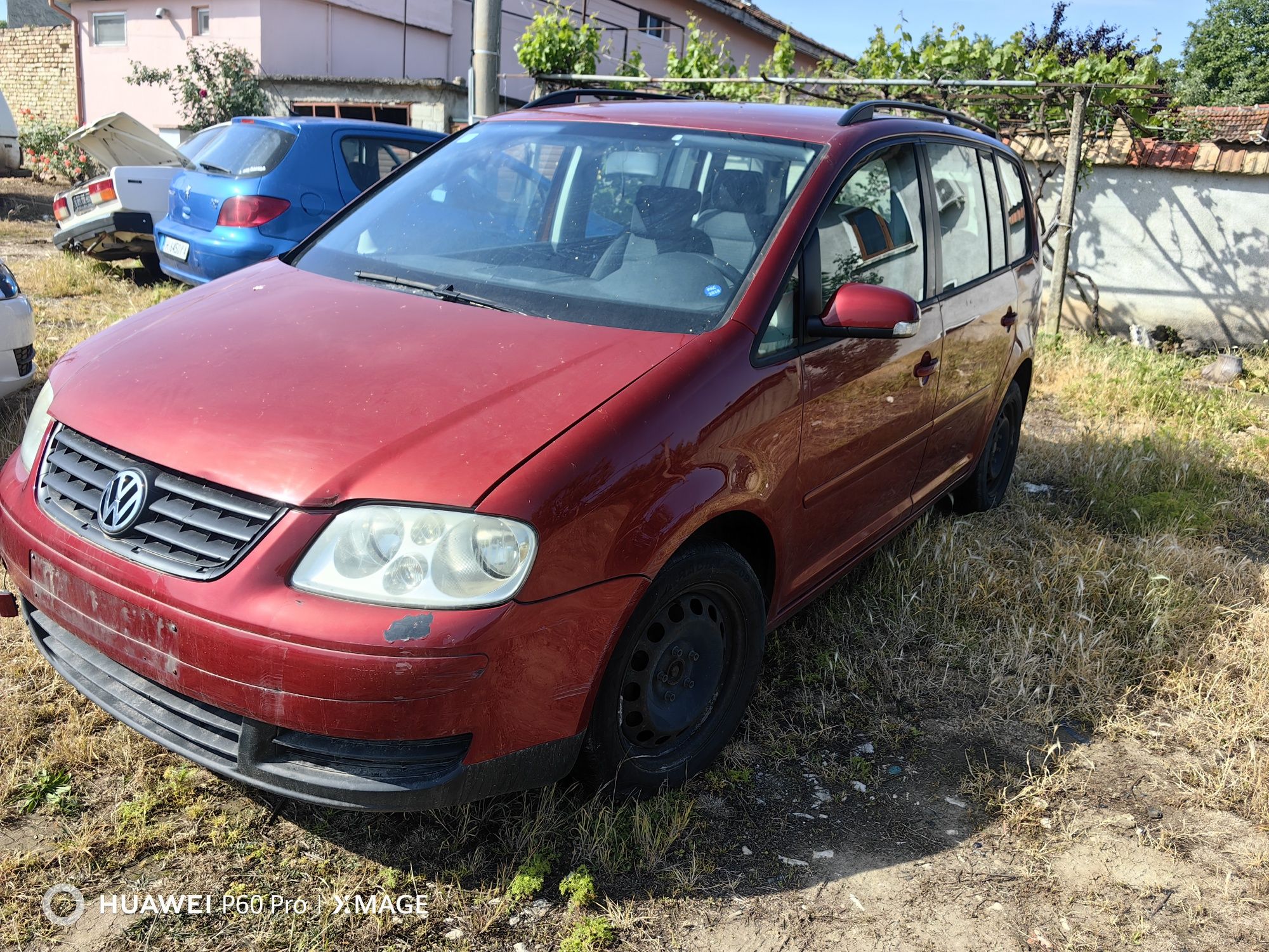 Vw Touran 1.9TDI BKC 6 скорости на части