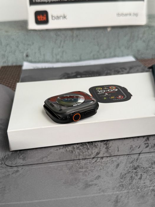НОВ! 24М Гар. Apple Watch ULTRA 2 Лизинг от 45лв/м 49mm Black Titanium