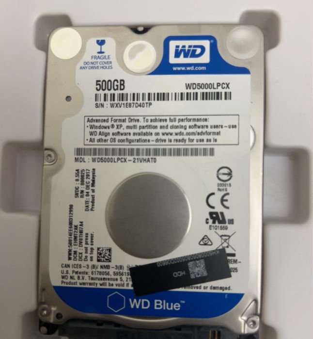 WD BLUE  500 гб