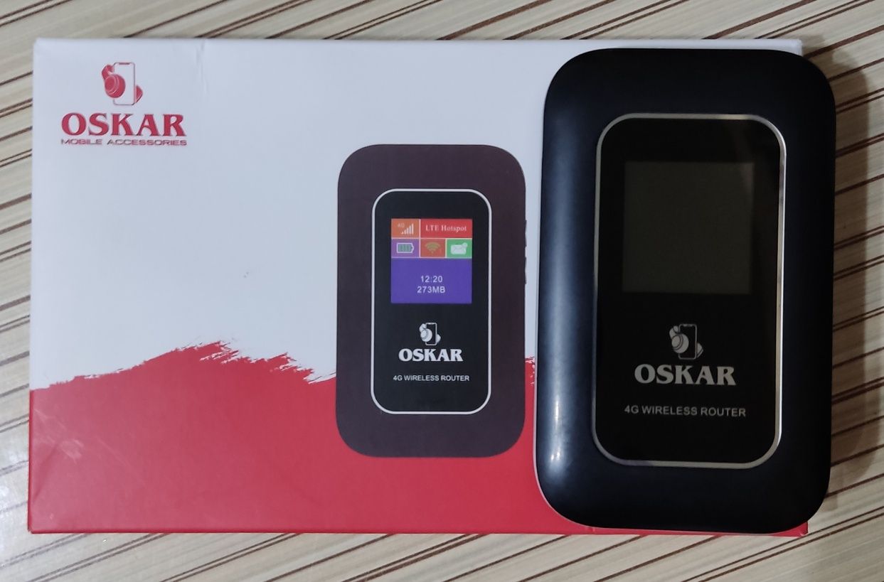 Oskar D523 4G LTE Wi-Fi router sotiladi