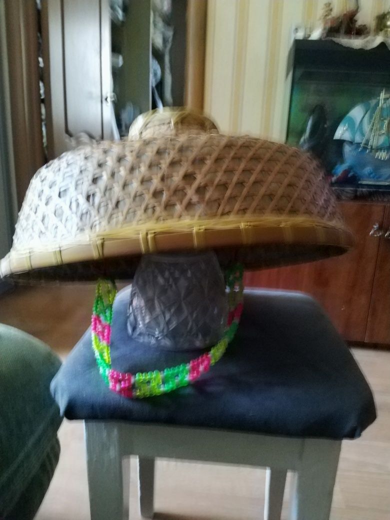 Шляпа  от солнца бамбуковая