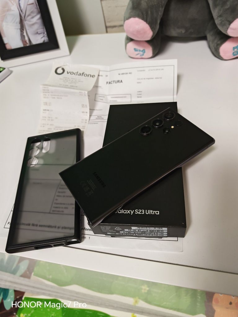 Samsung S23 Ultra Black 256GB Factura Garanție Vodafone 12.2025