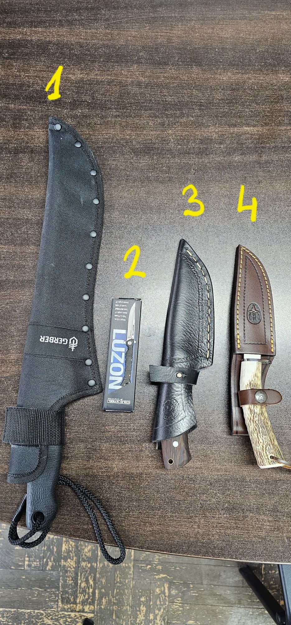 Ножове - Cold steel, Muela, Gerber, Кован X12MF 61 HRC
