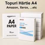 Hârtie A4 Topuri Xerox Amazon Alte mărci – 10 lei/buc 50+ disponibile
