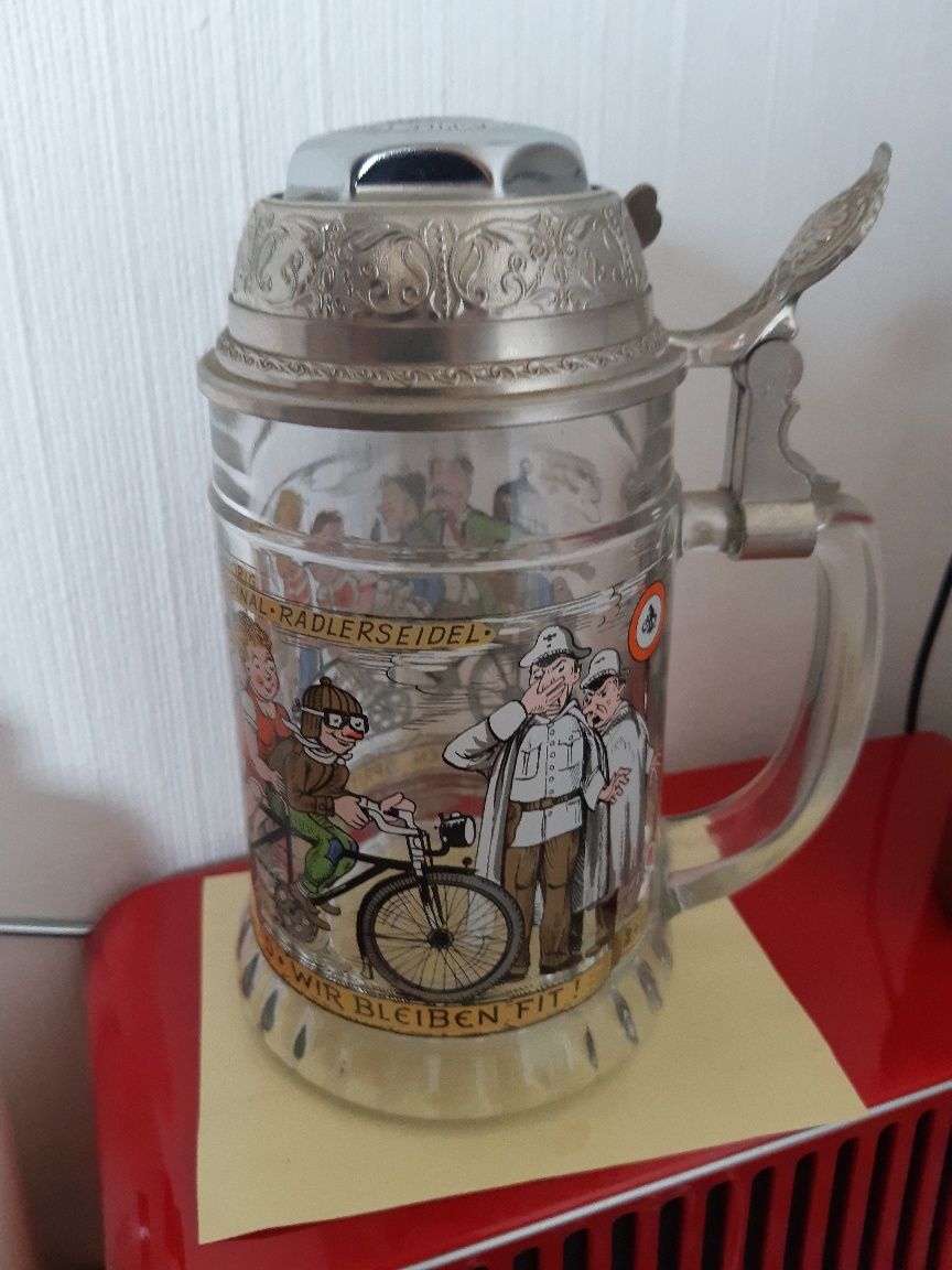 Vand halba cristal,cu sonerie de bicicleta.