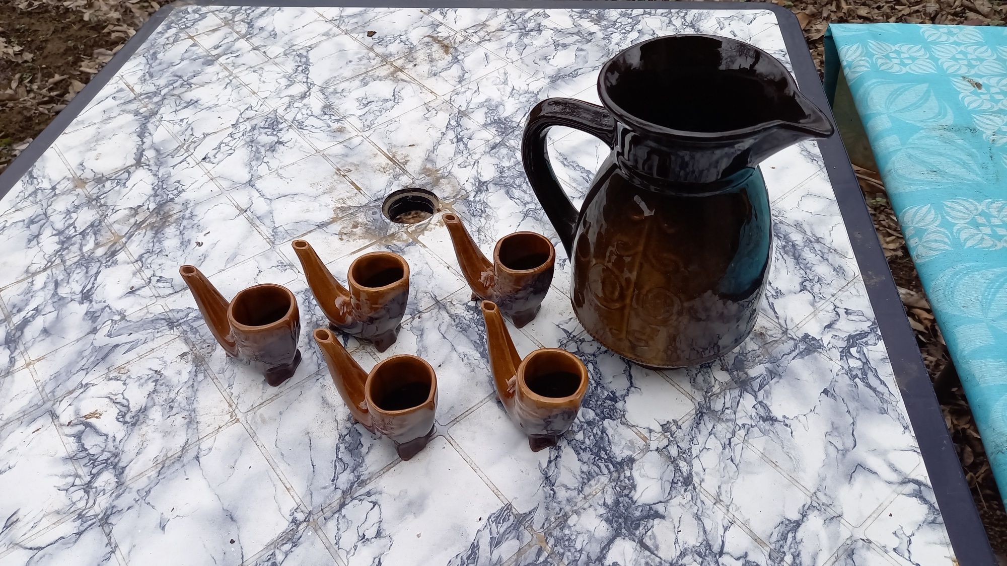 Пет части уникални чаши за ракия
