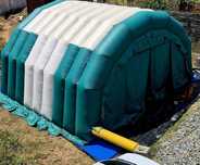 Vand cort gonflabil 7/5 m