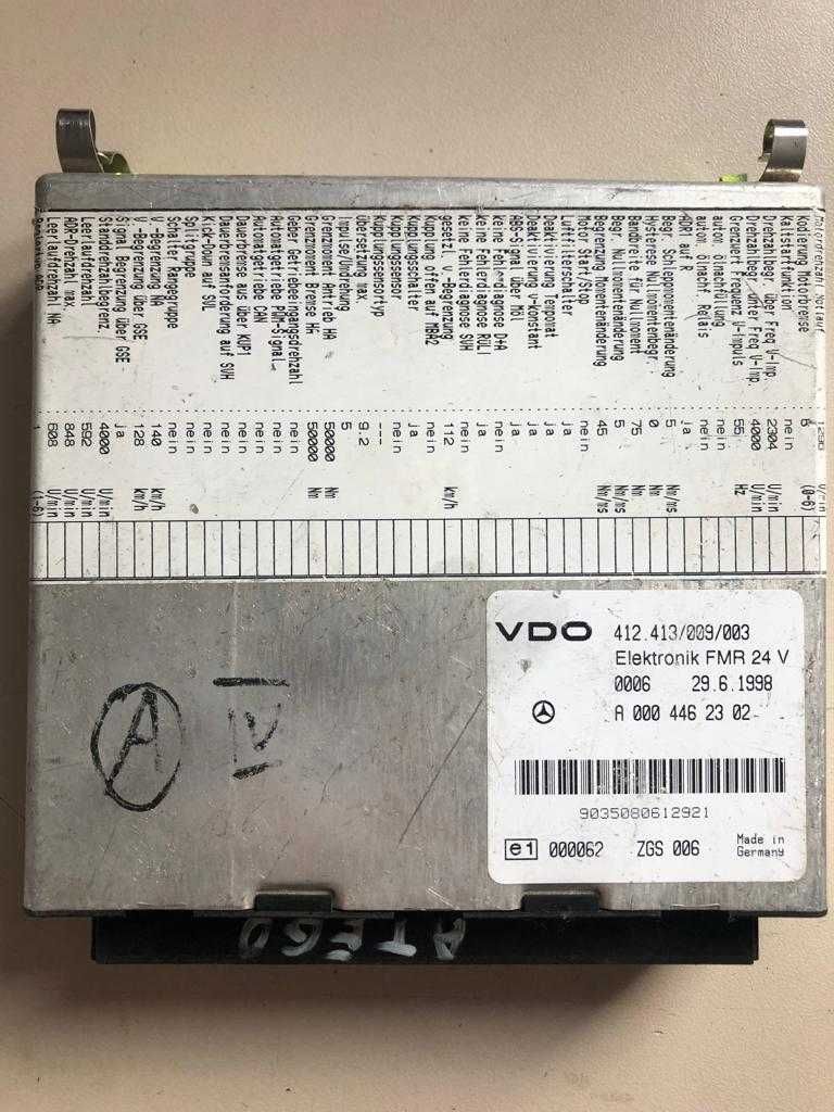 Calculator ecu Mercedes Atego  FMR A000 446 23 02 412.413/009/003