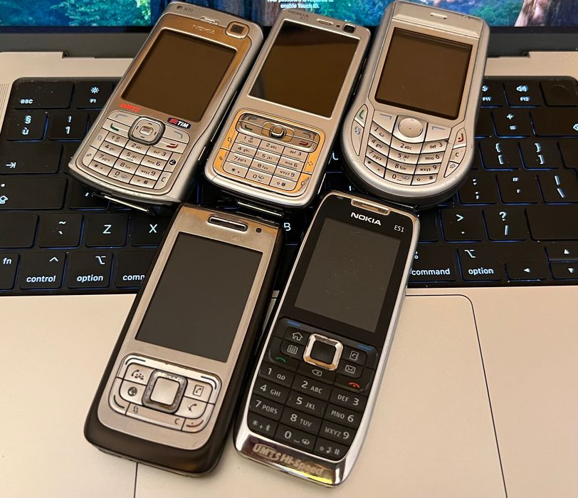 Telefon Nokia 6630 N70 N73 E51 E65 Vintage Clasic Butoane