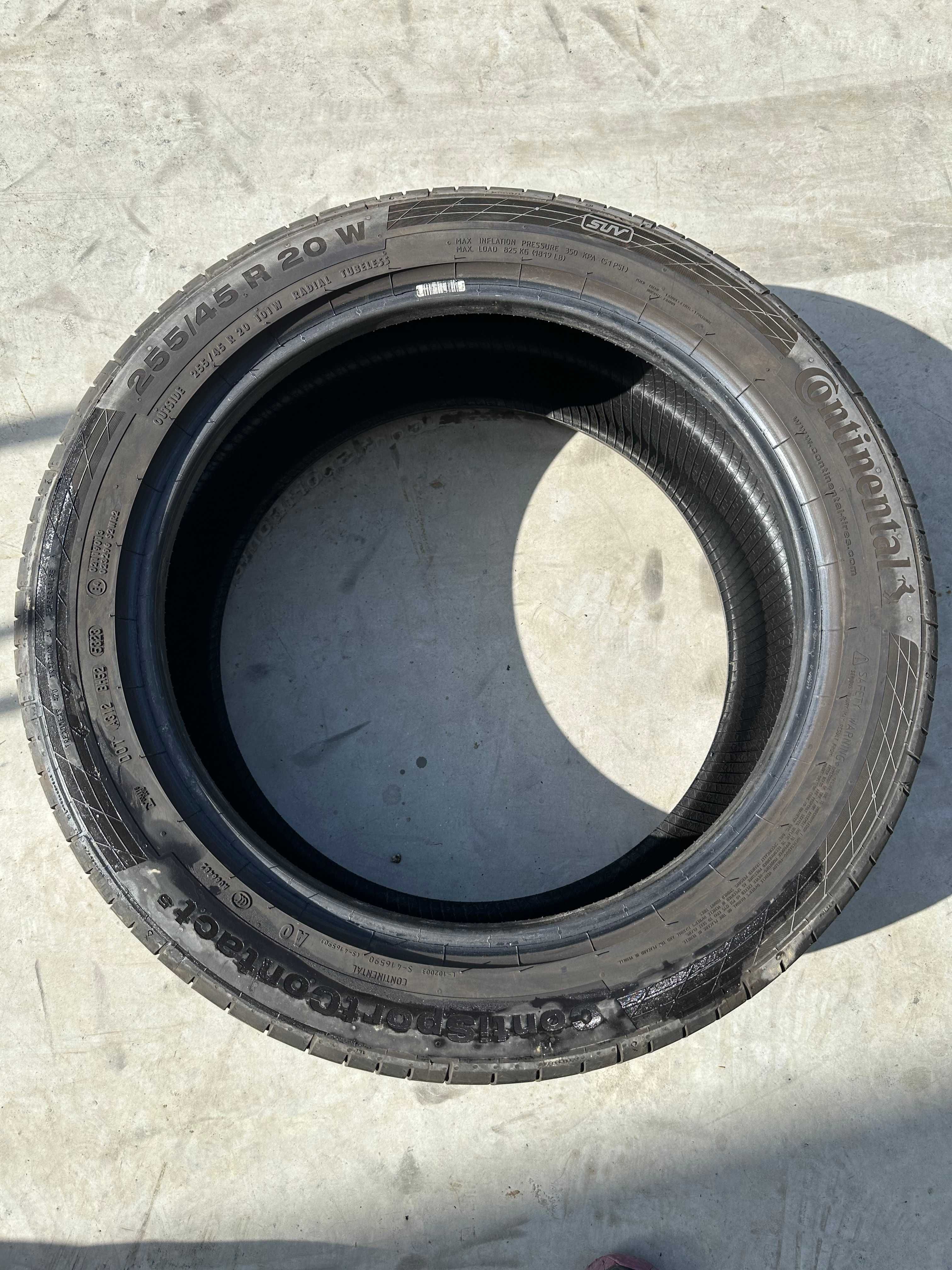 255/45R20 Continental - Anvelope Vara - Livrare Rapida, Garantie!