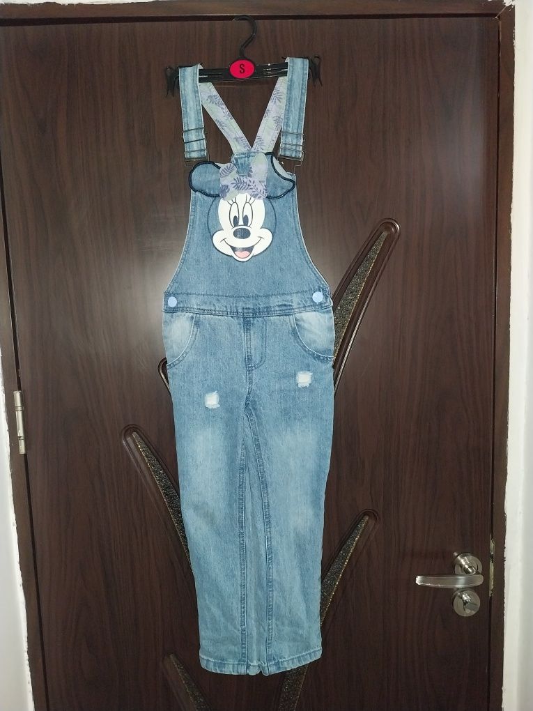 Șalopetă copii denim