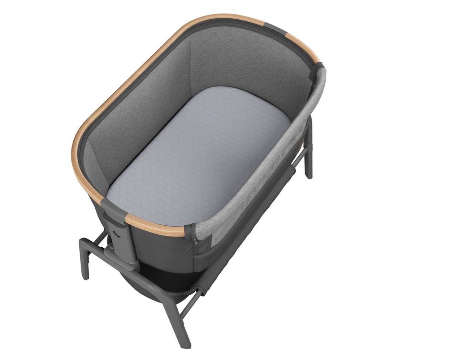 Кошара с падаща преграда NEXT TO ME MAXI COSI кошче за бебе