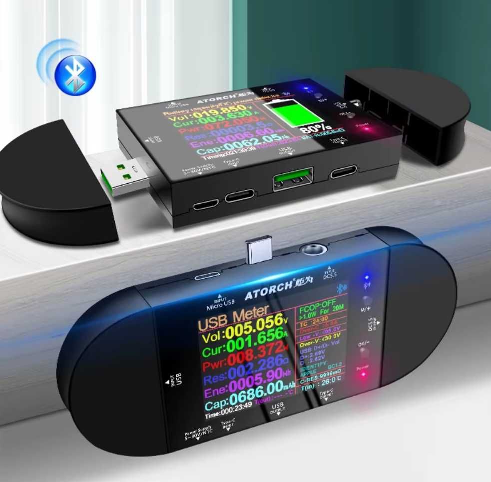 USB-тестеры Fnirsi FNB58