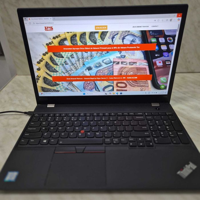 Laptop Lenovo ThinkPad T590 i5 gen 8 16gb ram 256gb ssd Zeus 34201