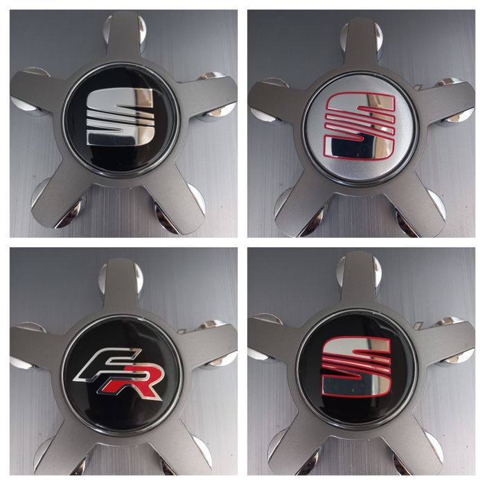 SEAT - set 4 capace pentru jante de aliaj