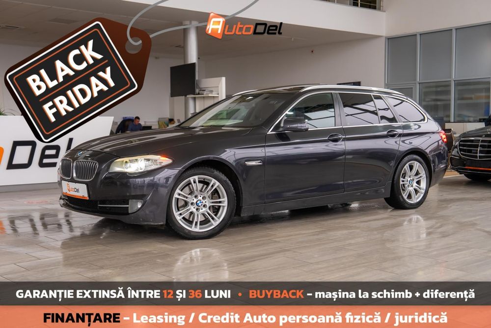 BMW Seria 5 F11 530D / Piele maro / Senzori / Navi MARE / Încălzire scaune / Trapă