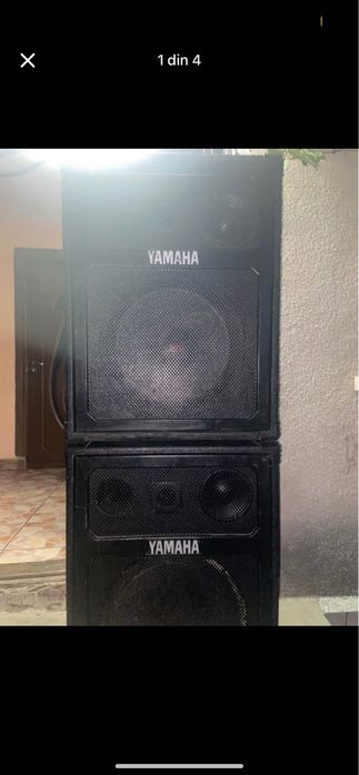 Vand boxe pasive yamaha stare buna se aud super bine