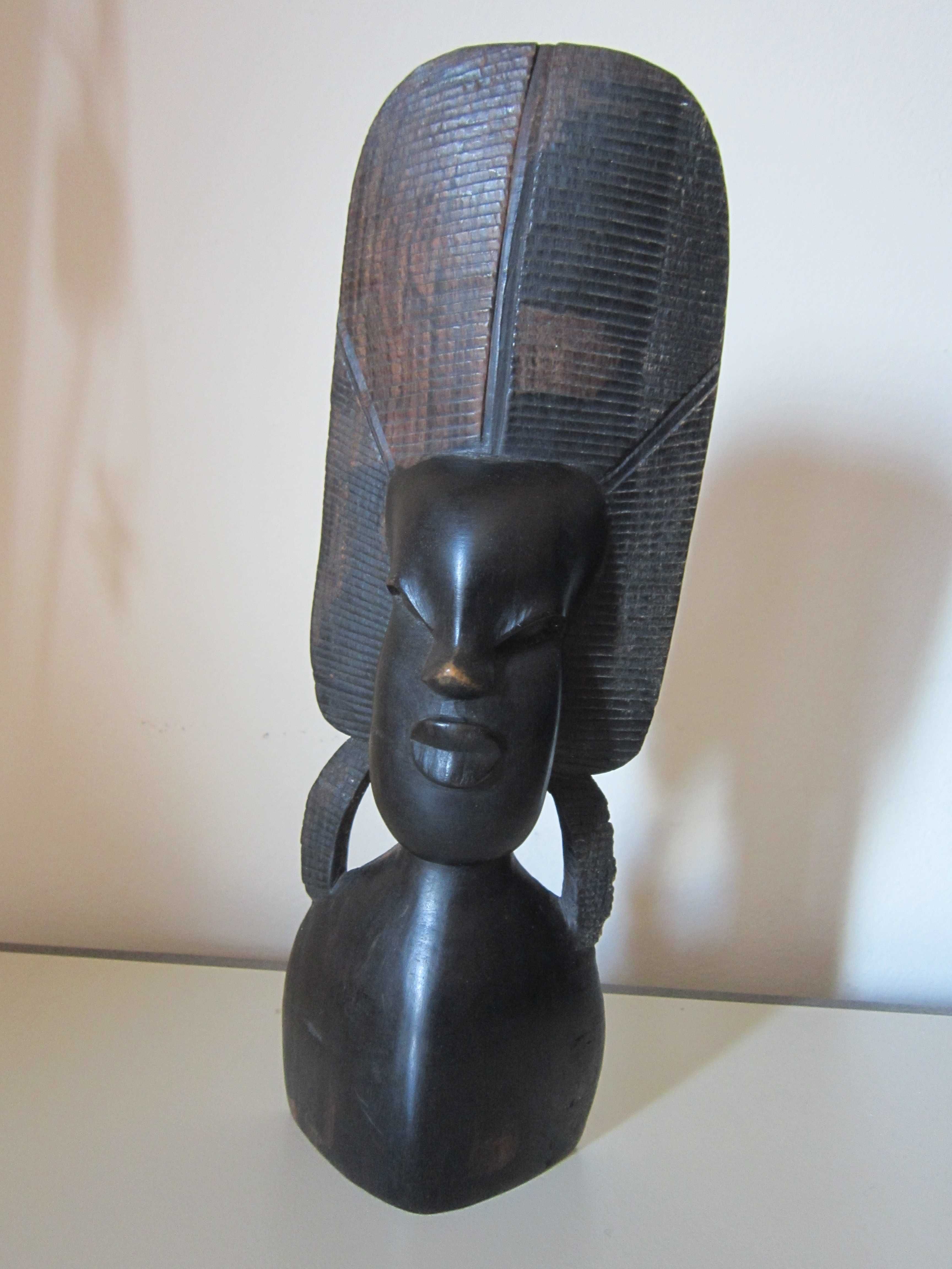 cadou rar sculptura lemn colectie 1962 Arta Africana Tanganyka trib