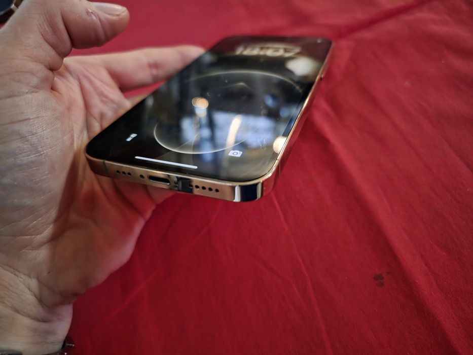 -Iphone 12Pro, 128Gb, 6Ram, bat: 100%, Gold, impecabil, stare perfecta