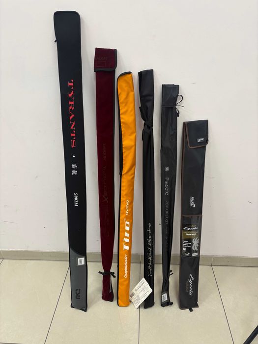 Въдици и макара.