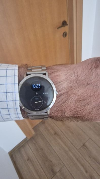 Ceas smartwatch Nokia Steel HR 40mm, Black