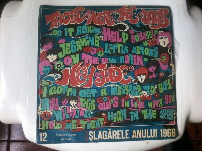HEY JUDE-Lennon,Mc Cartney-slagărul anului 1968,vinil Electrecord