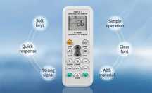 Telecomanda universala pentru aparate de aer conditionat