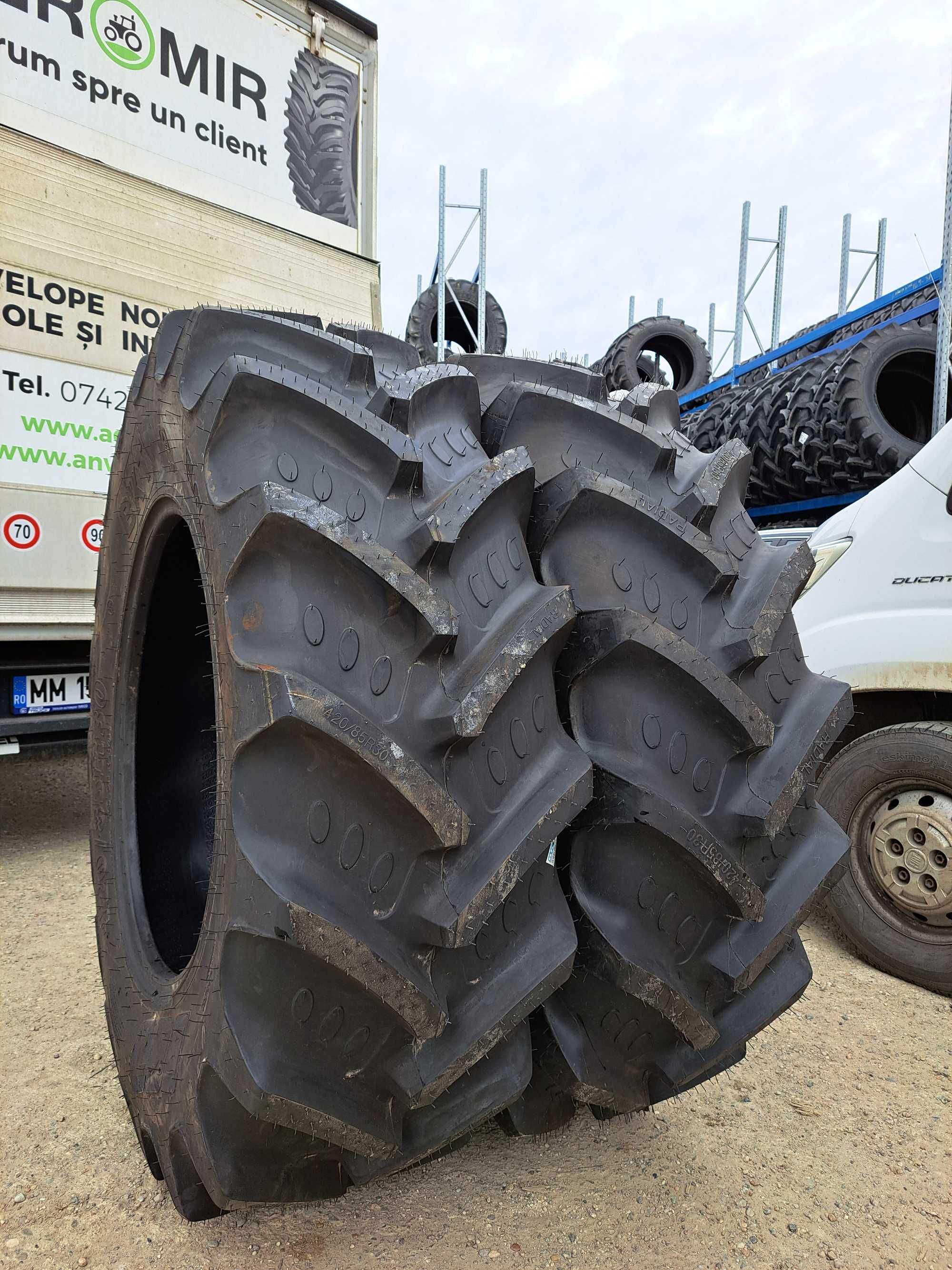 Anvelope noi 420/85R30 marca BKT AGRIMAX cauciucuri radiale 16.9R30