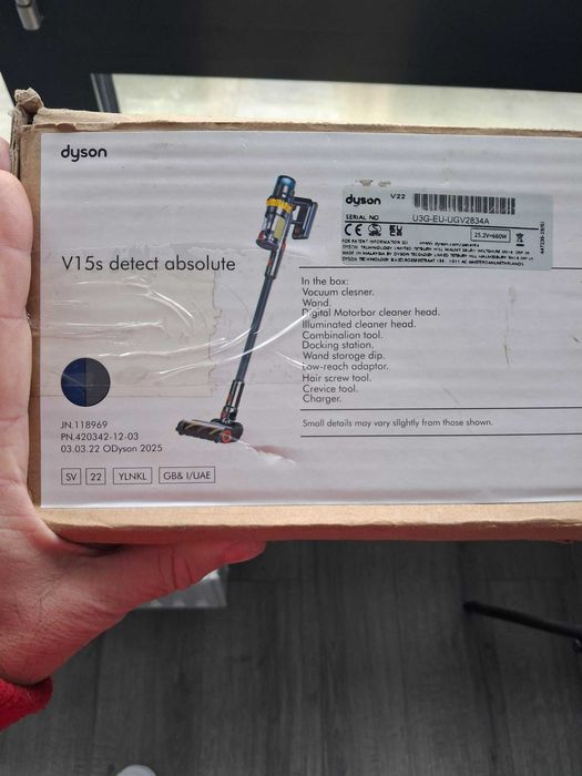 aspirator fara fir Dyson V 15s detect absolute sigilat