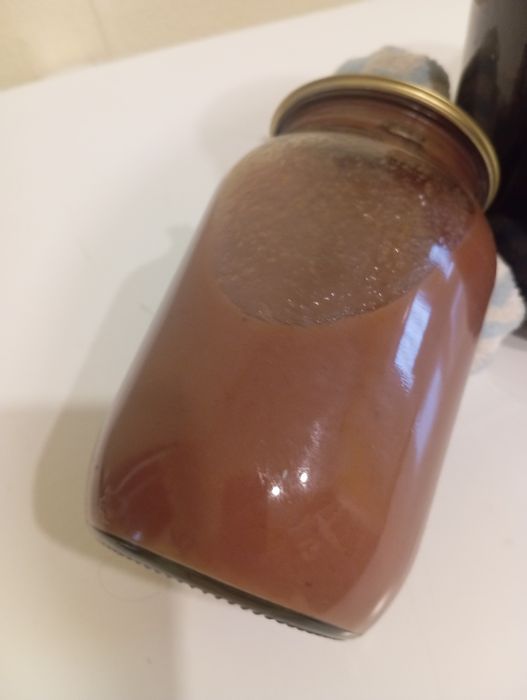 Повидло из груш дачных очень сладкое,вкусное.