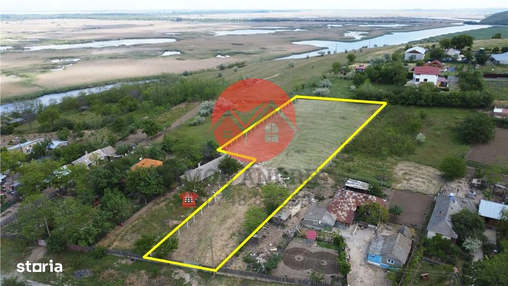 Teren 550 mp intravilan de vânzare în Parches, aproape de Tulcea