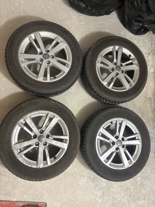 Оригинални Audi 17” джанти + зимни гуми Nokian 215/65 R17