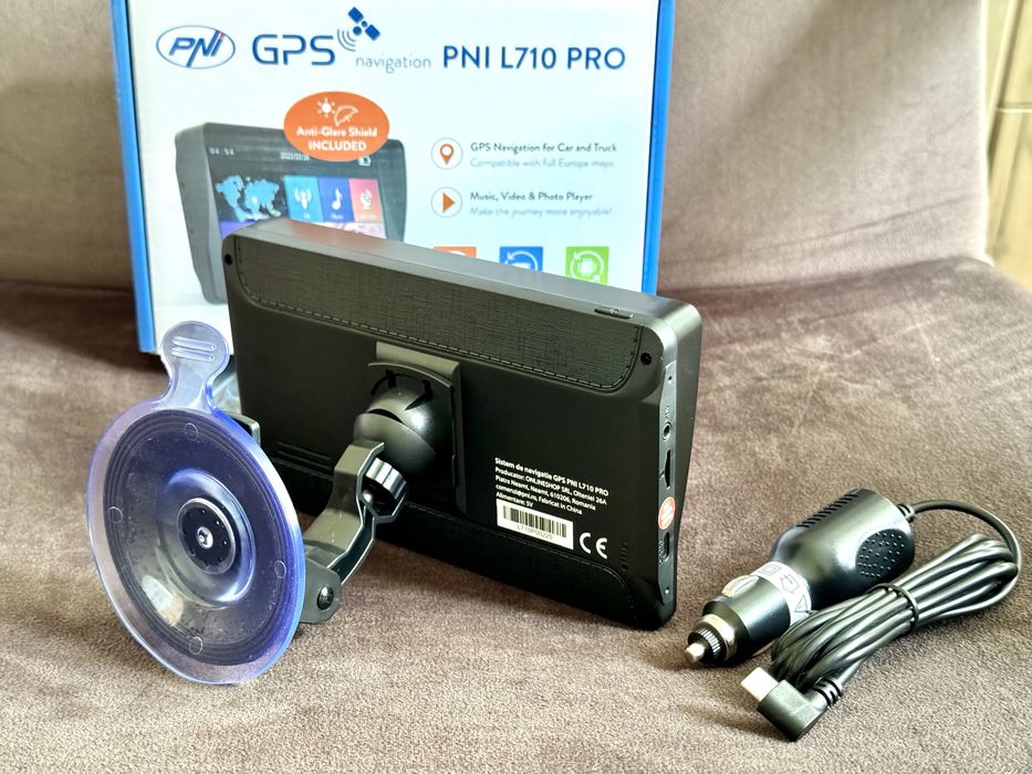 Navigatie GPS camion PNI L710 Pro USB-C ecran 7” cu harta Full EU 2025
