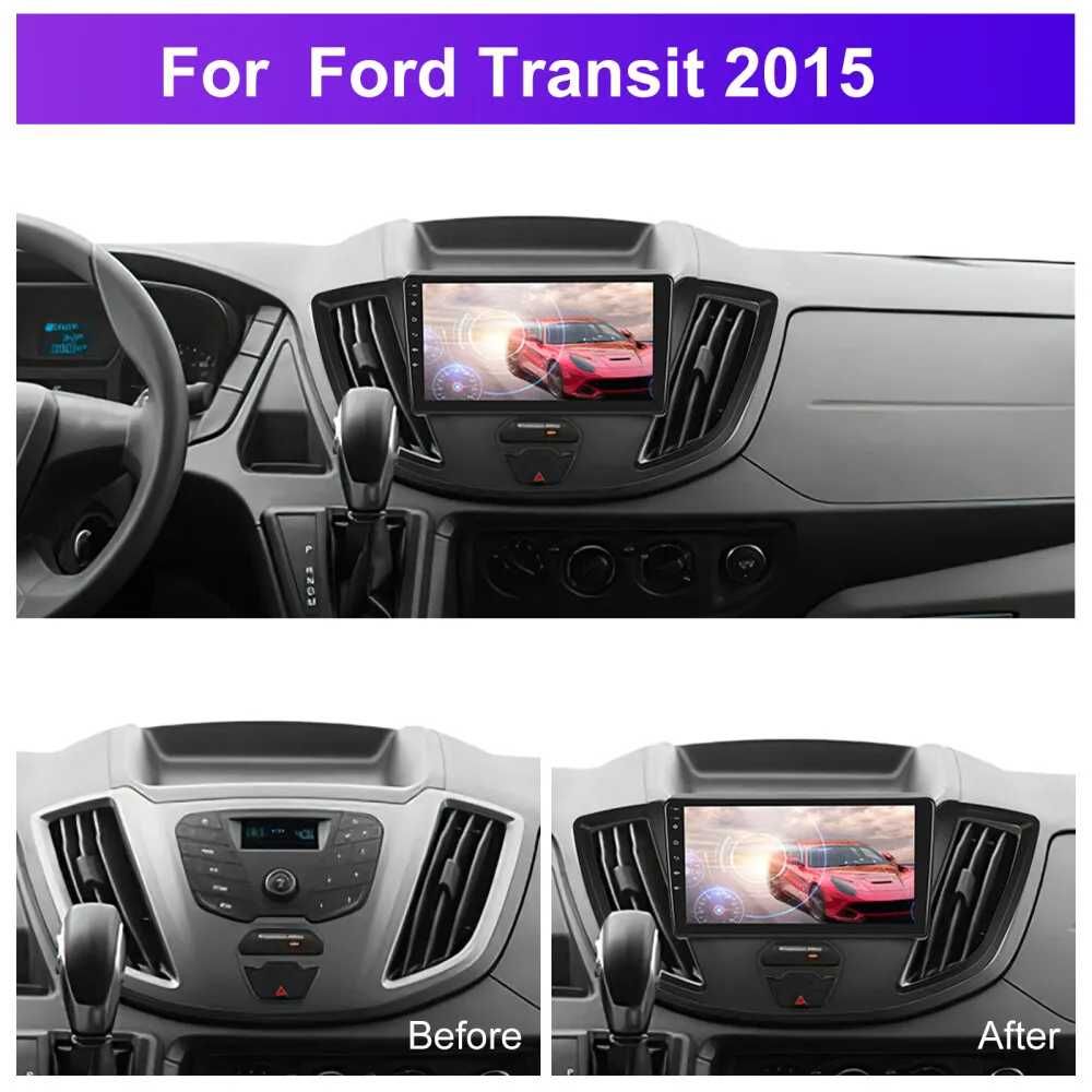 Мултимедия за Ford Transit Двоен дин Android Навигация дисплей Андроид
