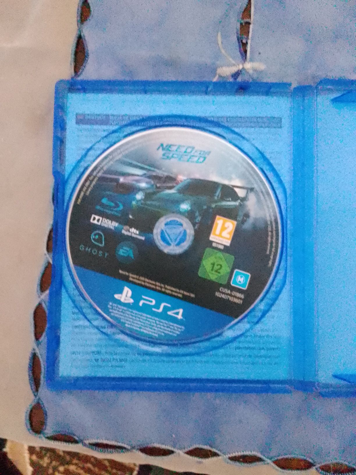 Vând Cd Need For Speed PS4