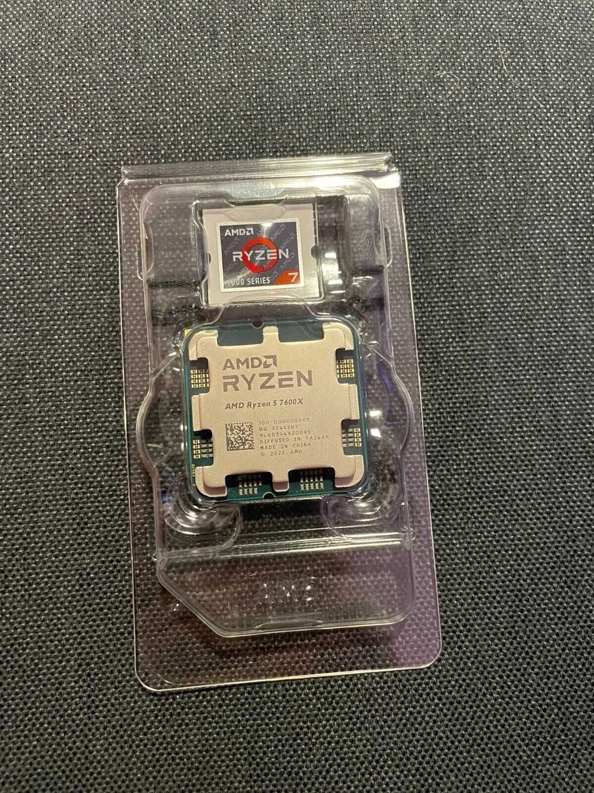Процесор AMD RYZEN 5 7600X 6-Core 4.7 GHz (5.3 GHz Turbo) 32MB/105W/