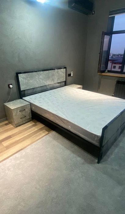 Двухспальная кровать,  кровать, kravat, divan loft uslubidagi mebellar