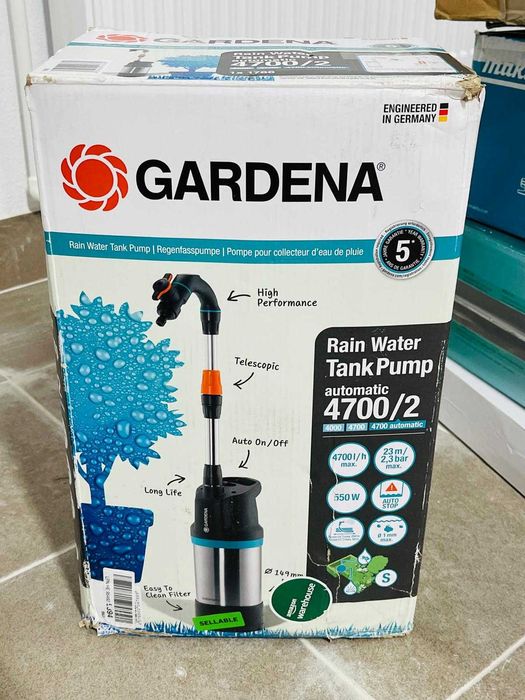 Set pompă Gardena pentru butoaie de ploaie 2000/2 Li-18