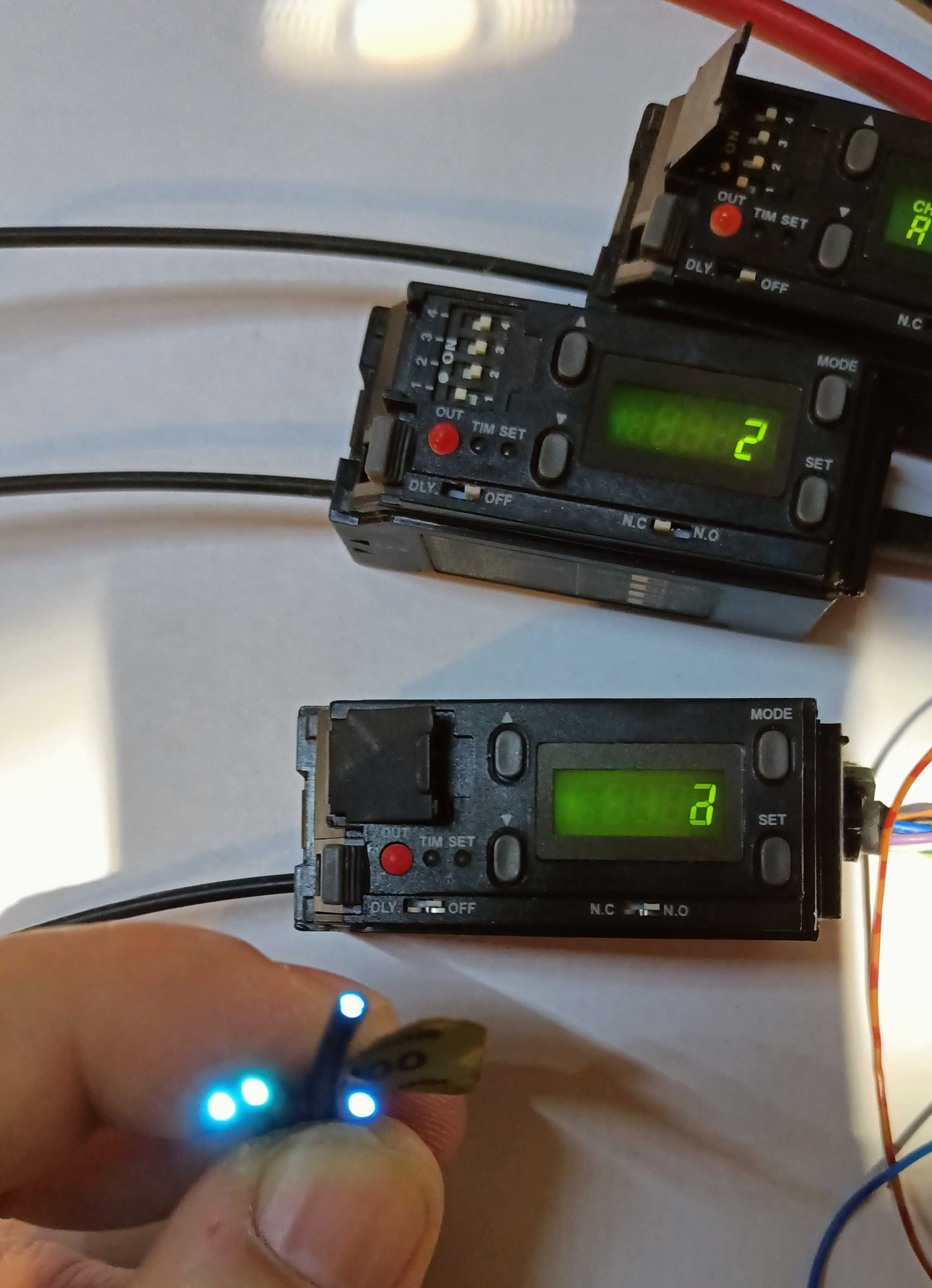 senzor/amplificator keyence cz-k1 p fibra optica/lumina