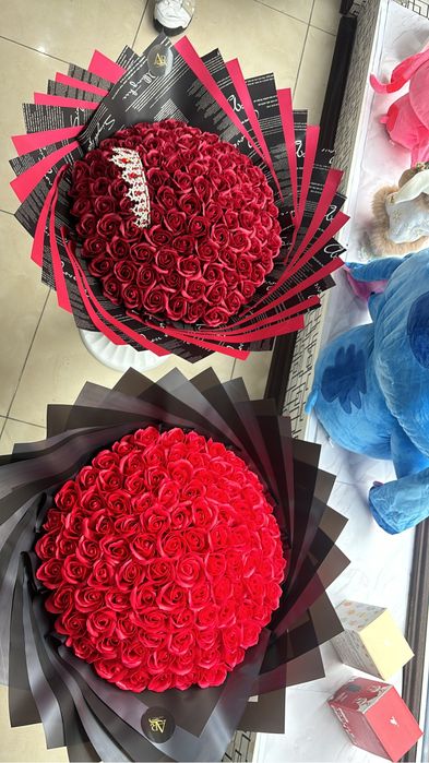 Buchete trandafiri sapun