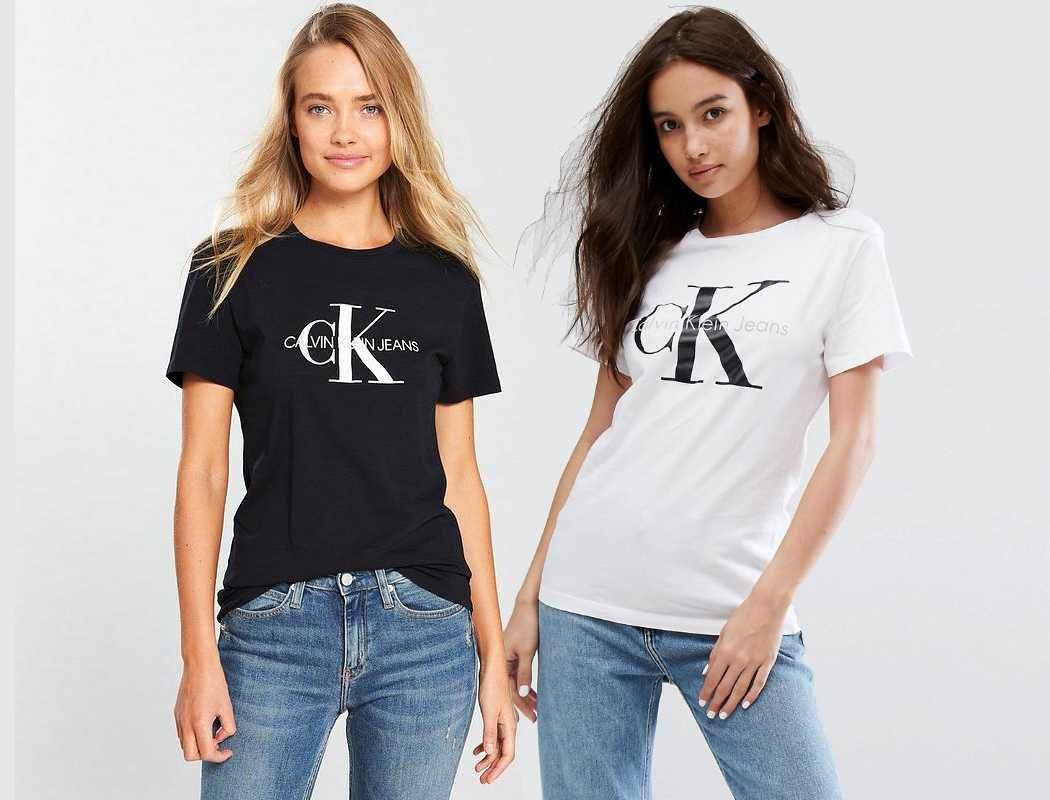 Тениска Calvin Klein принт,модели цветове и размери