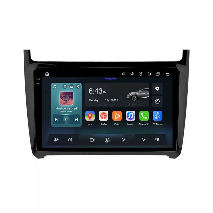 Navigatie Android Dedicata Volkswagen Polo (2009-2018), Wi-Fi, Carplay