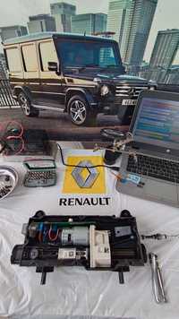 Reparatie/reconditionare/schimbare cabluri modul frana de mana Renault