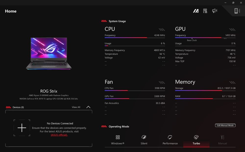 Laptop Gaming Rog Strix 16