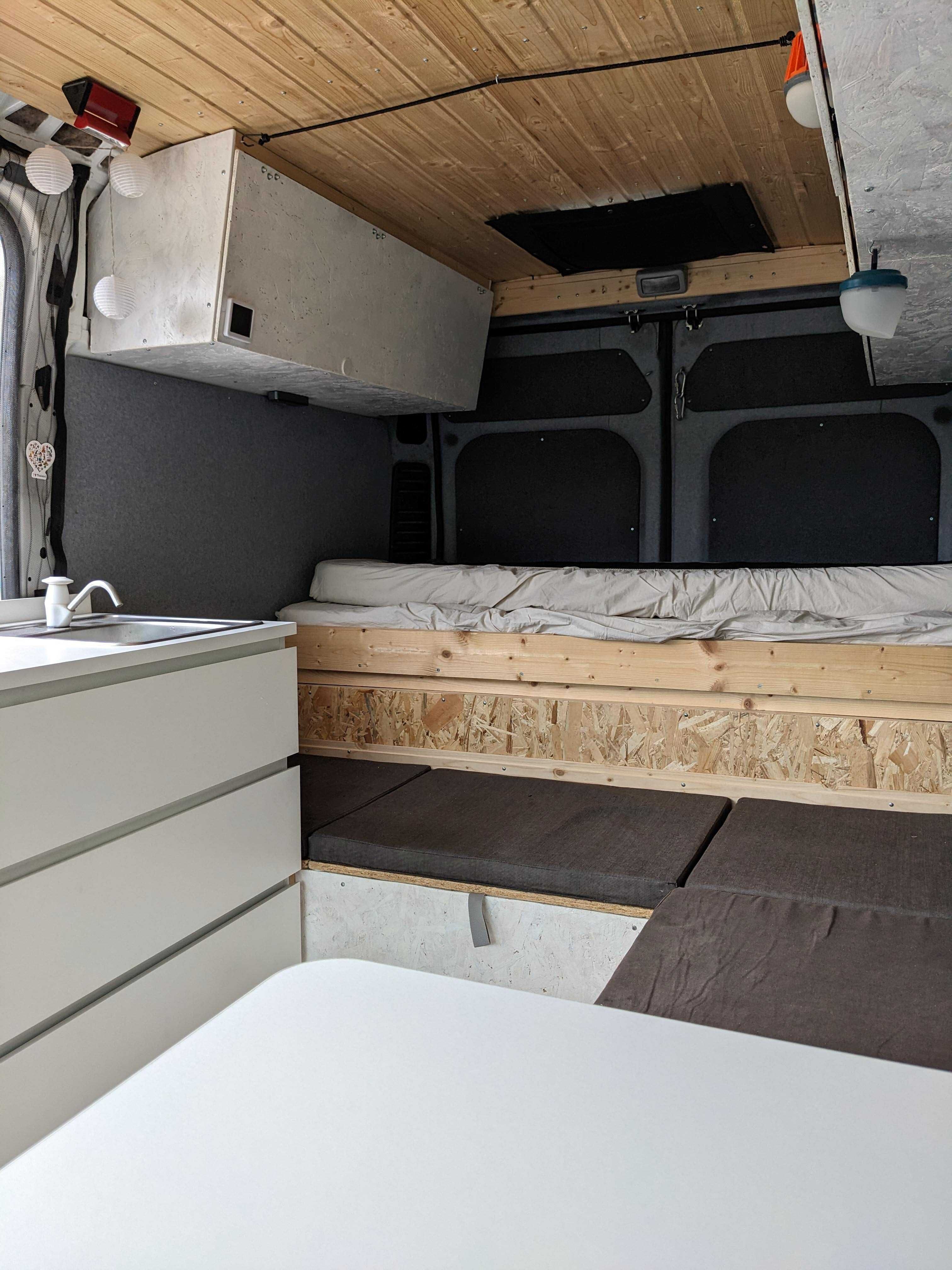 Camper Autorulota Peugeot Boxer DIY