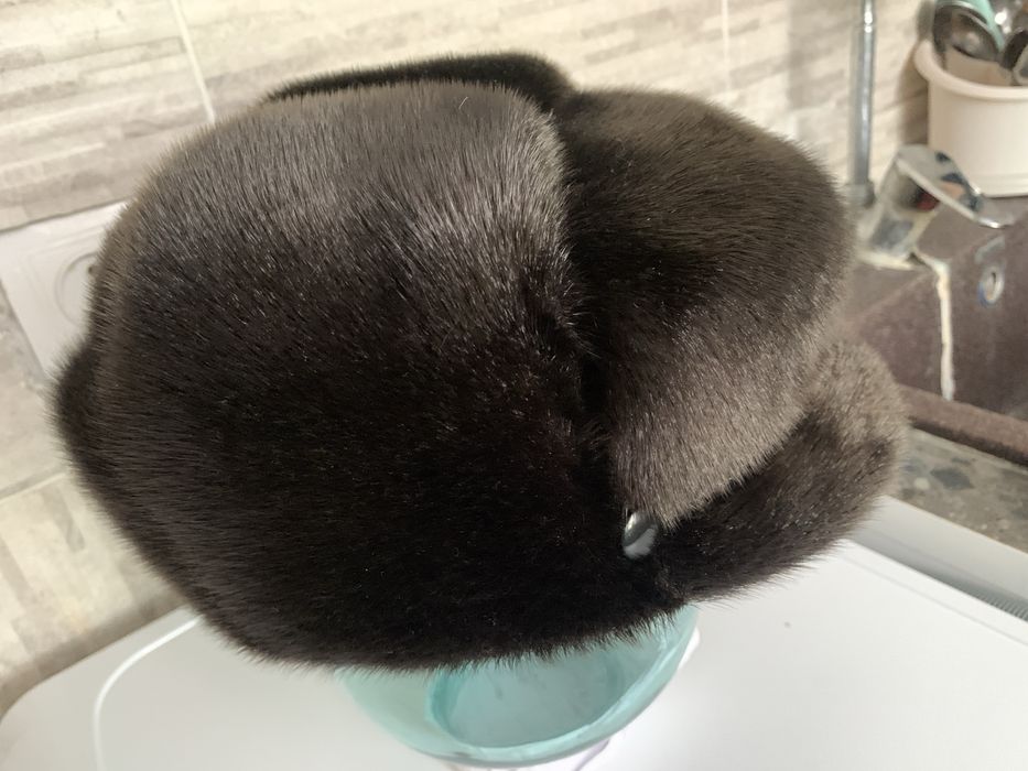 Шапка норковая мужская