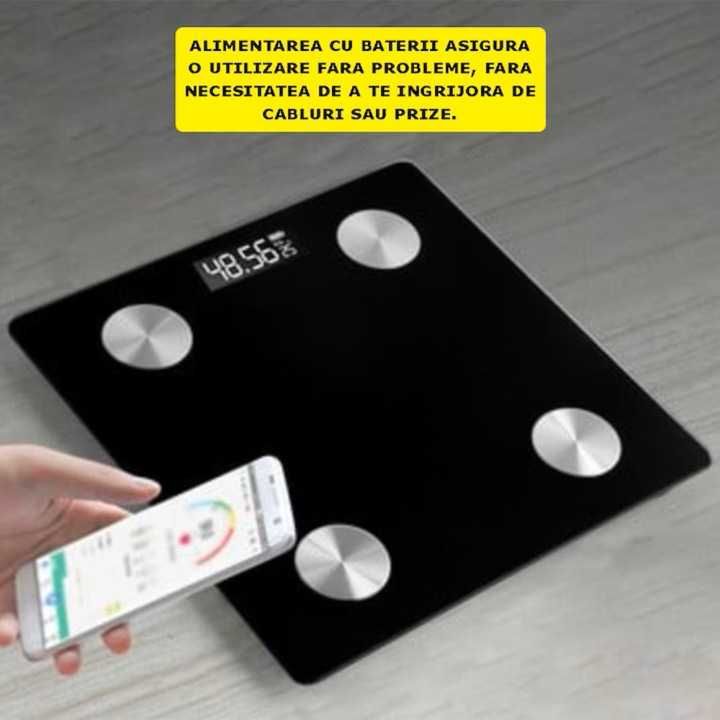 Smart Electronic LED Цифрова везна  с Bluetooth