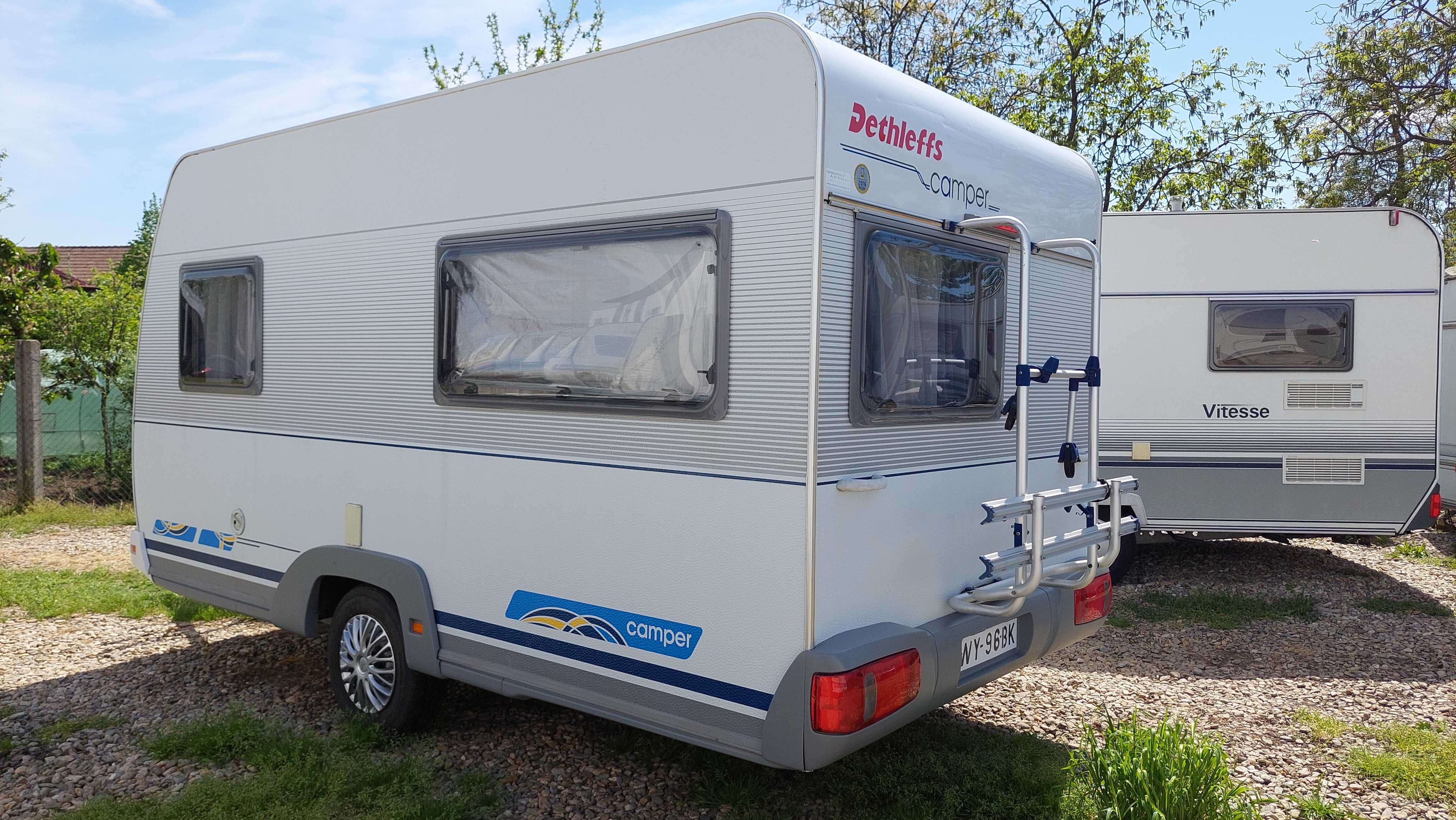 Rulota DETHLEFFS CAMPER 420, an fabricaţie 2002-stare perfecta